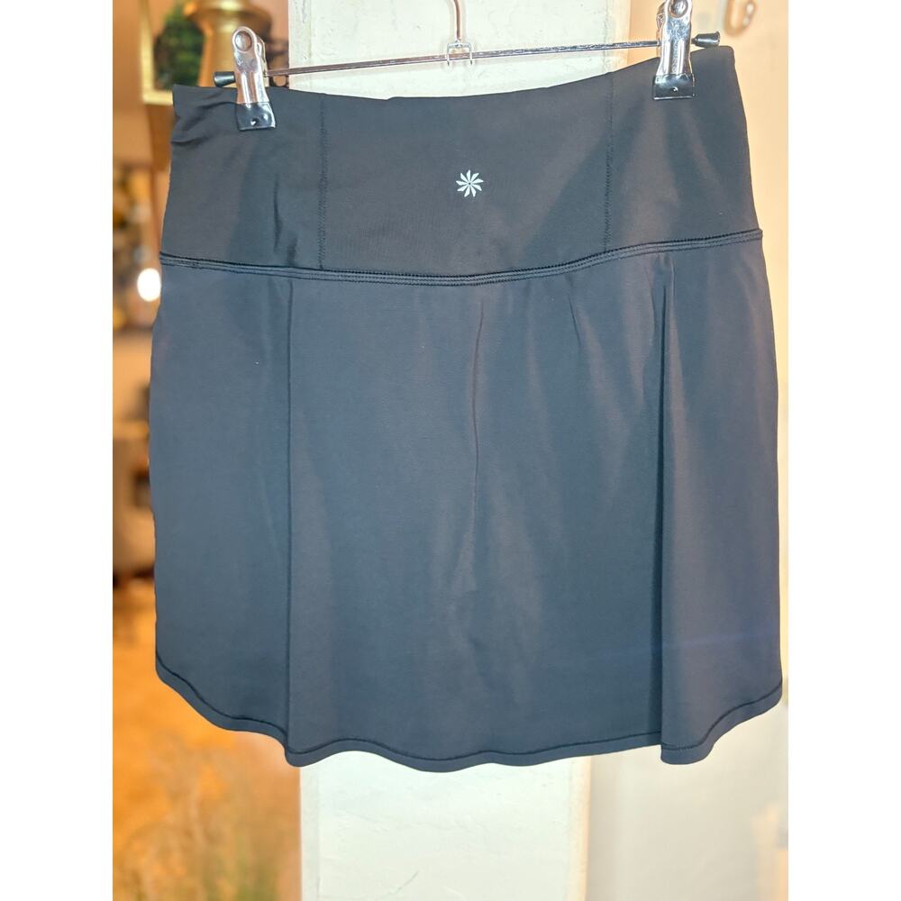 Athleta Fairway Golf Skirt 18” Black Skort Size XS 00-2 - Picture 5 of 5